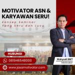 Motivator Trainer Capacity Building Sragen, Profesional untuk Training Service Excellent