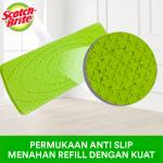 3M™ Scotch-Brite™ Easy Sweeper Kit set, Alat Pel Lantai 1 set, Untuk menyapu sekaligus mengepel