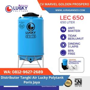 TERJAMIN!  WA 0812-9627-2689 Distributor Tangki Air Lucky Polytank Poris Jaya