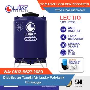 YUK ORDER!  WA 0812-9627-2689 Distributor Tangki Air Lucky Polytank Porisgaga
