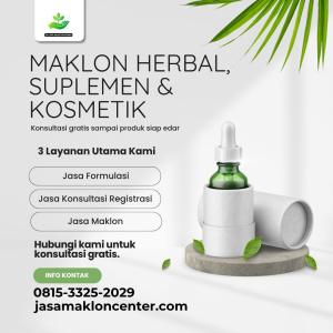TERMURAH! HUB: 0815-3325-2029, Jasa Maklon Suplemen Kesehatan Bantul, Famsindo