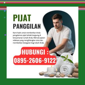(EKSKLUSIF) 0895-2606-9122 Jasa Pijat Jogja