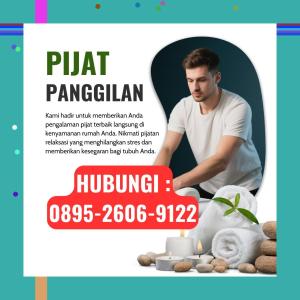 (HARGA TERJANGKAU) 0895-2606-9122 Jasa Pijat Pria Jogja
