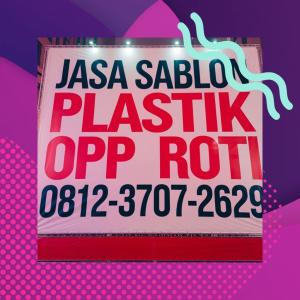 (JASA TERBAIK) 0812-3707-2629 Jasa Sablon Plastik OPP Jogja