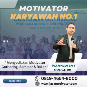 Motivator Karyawan Lumajang, Fun & Aplikatif! Meningkatkan Produktivitas Kerja (0819-4654-8000)
