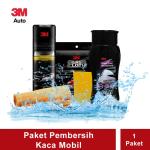 3M Paket Perawatan Pembersih Kaca Mobil - Windshield, 37804, Car Wipe