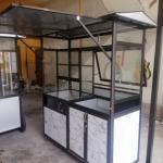 Gerobak Aluminium - sayap