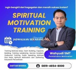 Trainer Motivator Yogyakarta Resmi & Terpercaya! Untuk Bimtek Team Building (WA: 0819-4654-8000)