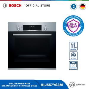 Bosch Oven Tanam / Built-In Oven with Steam Series 6 Stainless steel