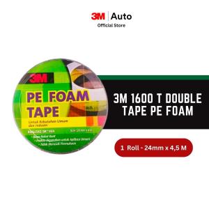 3M 1600 T Double Tape PE Foam tebal 1.0 mm, size 24 mm x 4m