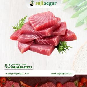 Fillet Ikan 1 kg Tuna Fillet Steak / Tuna Steak Frozen Premium 1kg
