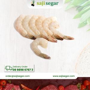 Udang Vaname Ak Kecil SEGAR 250gr / Udang Kupas Segar Seafood