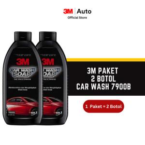 3M Paket 2 Botol - 7900B Sabun Cuci Mobil dan Motor - Car Wash Soap Shampoo Non Korosif - 500 ml
