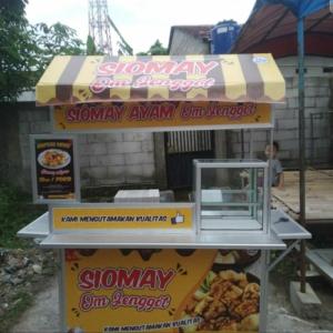 Booth portable + Etalase ukuran Jumbo P.120 L.80 T.80