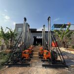 Mesin bor sumur , power rig , bor resapan