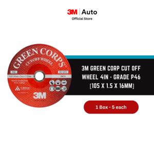 3M™ Green Corp Cut Off Wheel 4in - Grade P46 - 1 Box [5 each]