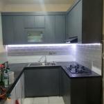 kitchen set full PVC ibu Kartika 2 dp - Putih