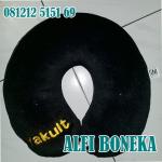 Pembuatan Souvenir Bantal Leher Promosi - Abu-abu, 400 gram