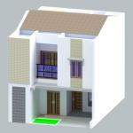 Jasa Design Gambar Arsitek Rumah, Denah Rumah, Ruko, Kosan, Kontrakan 3D