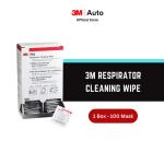 3M™ Respirator Cleaning Wipe 504/07065 Alcohol-Free - 1 Box [isi 100]
