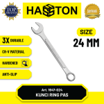 Hasston Kunci Ring Pass Chrome Mdl. Tulang / Combination Wrench (19mm - 24mm) (1647)