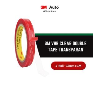 3M VHB Clear Double Tape Transparan Perekat Dua Sisi 12 MM X 1M