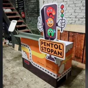 Booth Stand Bazar Portable MURAH gerobak minuman