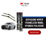 3M Wiper Frameless Mobil Hyundai Palisade - 26 dan 20 inch