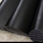SUPER MURAH Wallpaper Sticker Dinding Motif Serat Kayu Interior Coklat