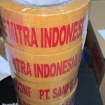 Lakban Custom Print Dasar Coklat