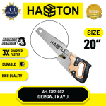Hasston Gergaji Tangan / Gergaji Belah Gagang Kayu+Karet (1262)