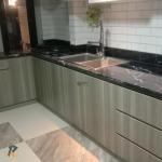 marmer top table kitchen set/meja granit