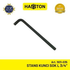 Hasston Stang Kunci Sok L 3/4'' Hitam / Handle Kunci Sok (1931-035)
