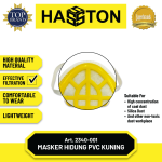 Hasston Masker Hidung PVC Kuning / Dusk Mask Protection (2340-001)