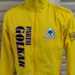 Konveksi jaket partai Golkar bahan taslan - M