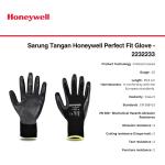 Sarung Tangan Sepeda Motor Safety Honeywell Perfect Fit Glove - 2232233
