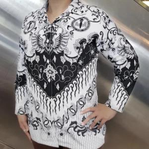 Konveksi TERBARU SERAGAM PGRI PRIA DAN WANITA TERBARU BATIK GURU SILKY FULL FURING NON COD