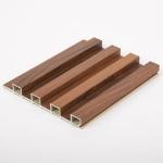 Wallpanel WPC Wood Panel 2,9 Meter Wallpanel Kisi Kisi 3D Panel Kayu  - Kotak CktWalnut