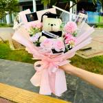 Pembuatan BUKET BONEKA WISUDA / BUKET WISUDA / BUKET BUNGA ARTIFICIAL