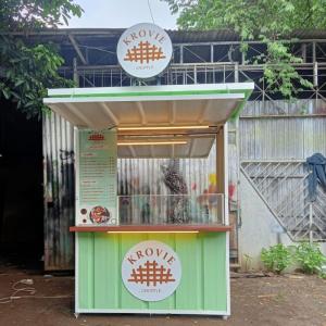 Pembuatan Gerobak Booth di PIK