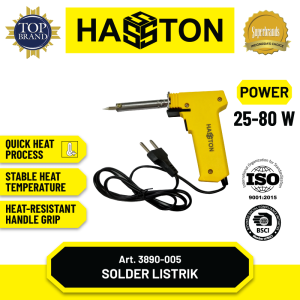 Hasston Solder Listrik Handle Plastik 25 - 80 Watt (3890-005)