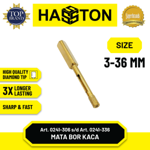 Hasston Mata Bor Kaca / Diamond Glass Drill Bits (0241)