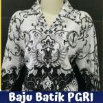 Konveksi NEW Seragam Baju batik PNS PGRI wanita kemeja batik guru formal