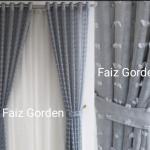 gorden jendela vitrase ruby model semokring gorden minimalis - Abu-abu, L.100cmxT.100cm