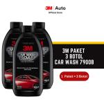3M Paket 3 Botol - 7900B Sabun Cuci Mobil dan Motor - Car Wash Soap Shampoo Non Korosif 500ml