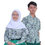 Konveksi Baju Seragam Sekolah Batik MI Prov Jawa Barat - XXXL, Tangan Panjang