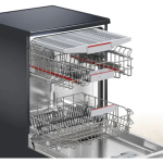 Bosch SMS4HMC65Q Free-standing Dishwasher 60 cm Serie 4 Black