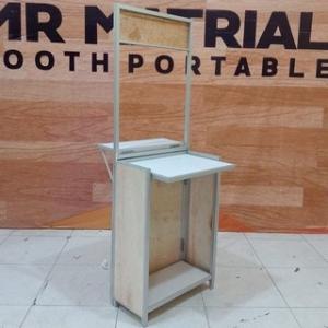 Booth Portable Plus Meja Display Murah Ber kwalitas - Polos, 60