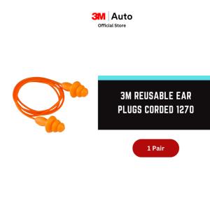3M™ Reusable Ear Plugs Corded 1270 (per pair) - Pelindung Telinga