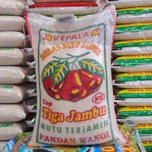 beras tiga jambu pandan wangi 10 kg asli